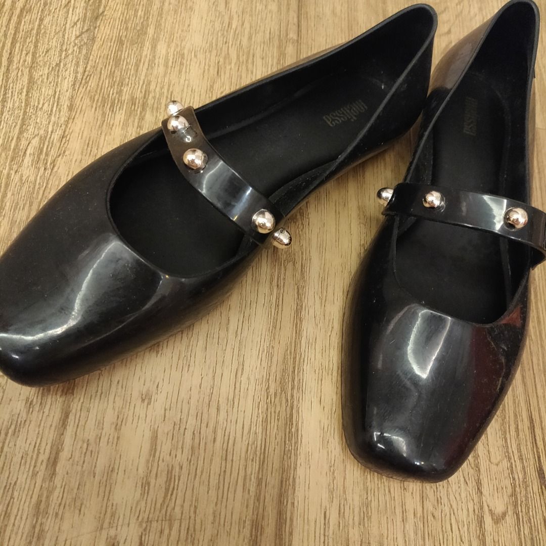 Melissa shop black flats