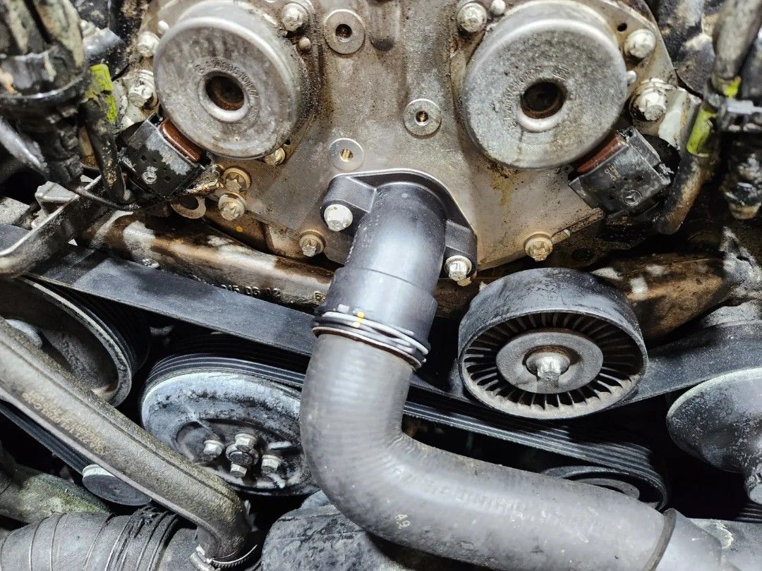 MercedesBenz W203 CLC180 Change Original Thermostat, Thermostat