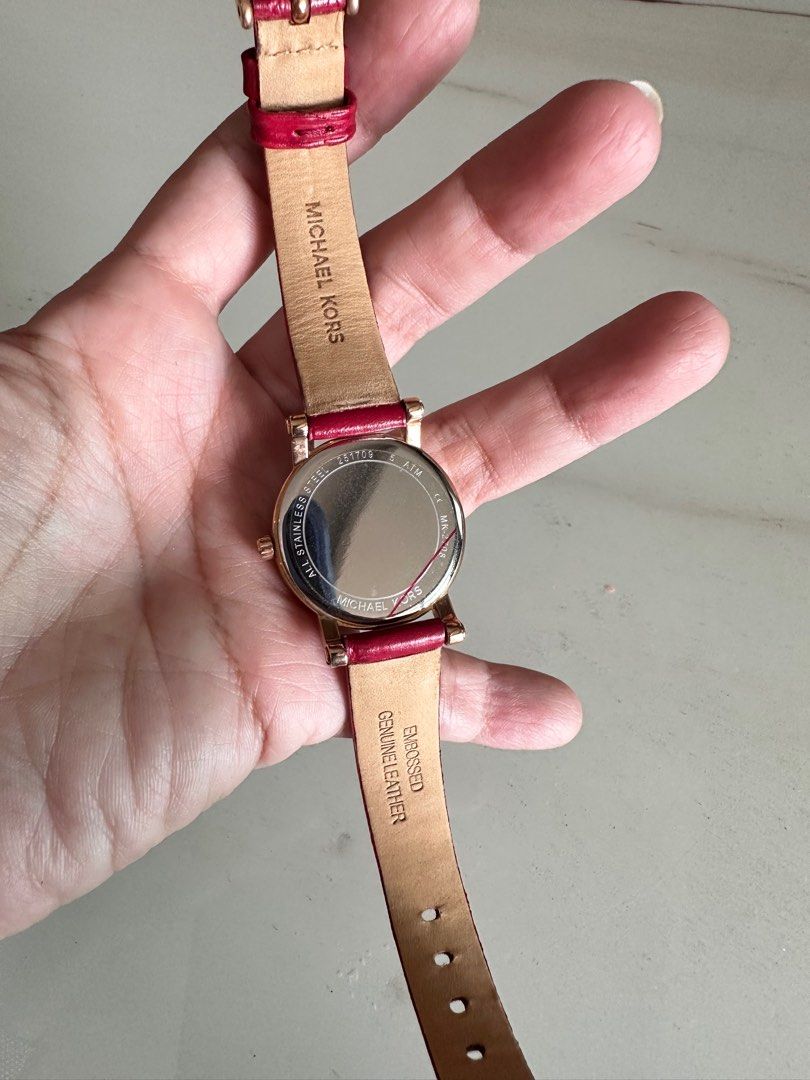 Michael kors watch back on sale
