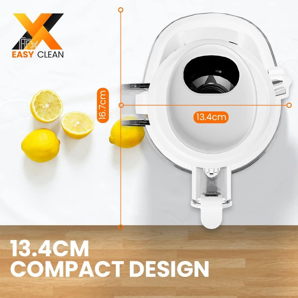 MIUI Cold-Press Juice Extractor Large Inlet Slow Juicer Kitchen Household  Fruit/Vegetable Blender FFX Filter Easy to Clean PRO