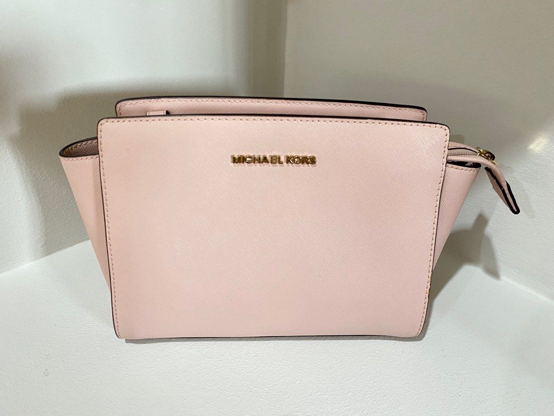 Michael Kors Jaycee Medium Zip Pocket Backpack Light Powder Blush Pink MK  Miami
