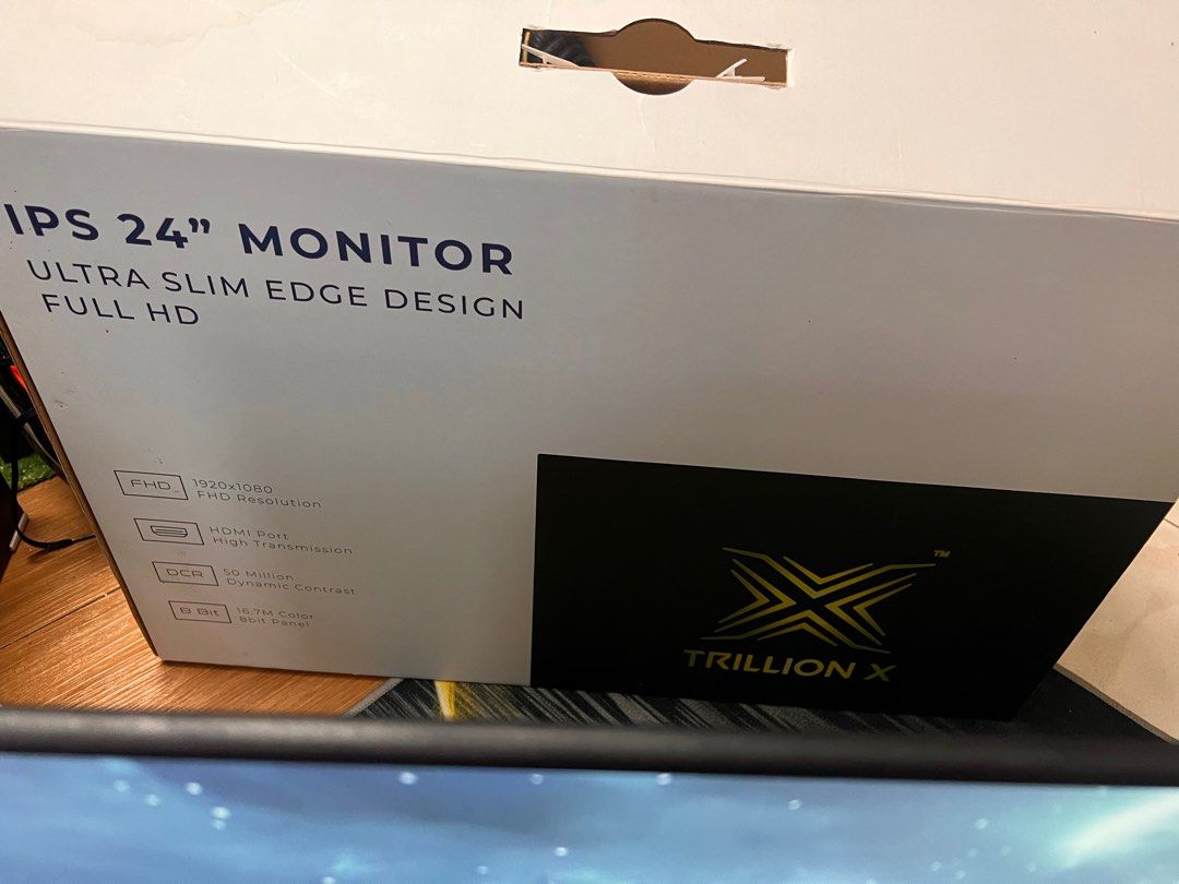 Monitor Trillion X 24' Ultra Slim Full Hd, Computers & Tech, Parts