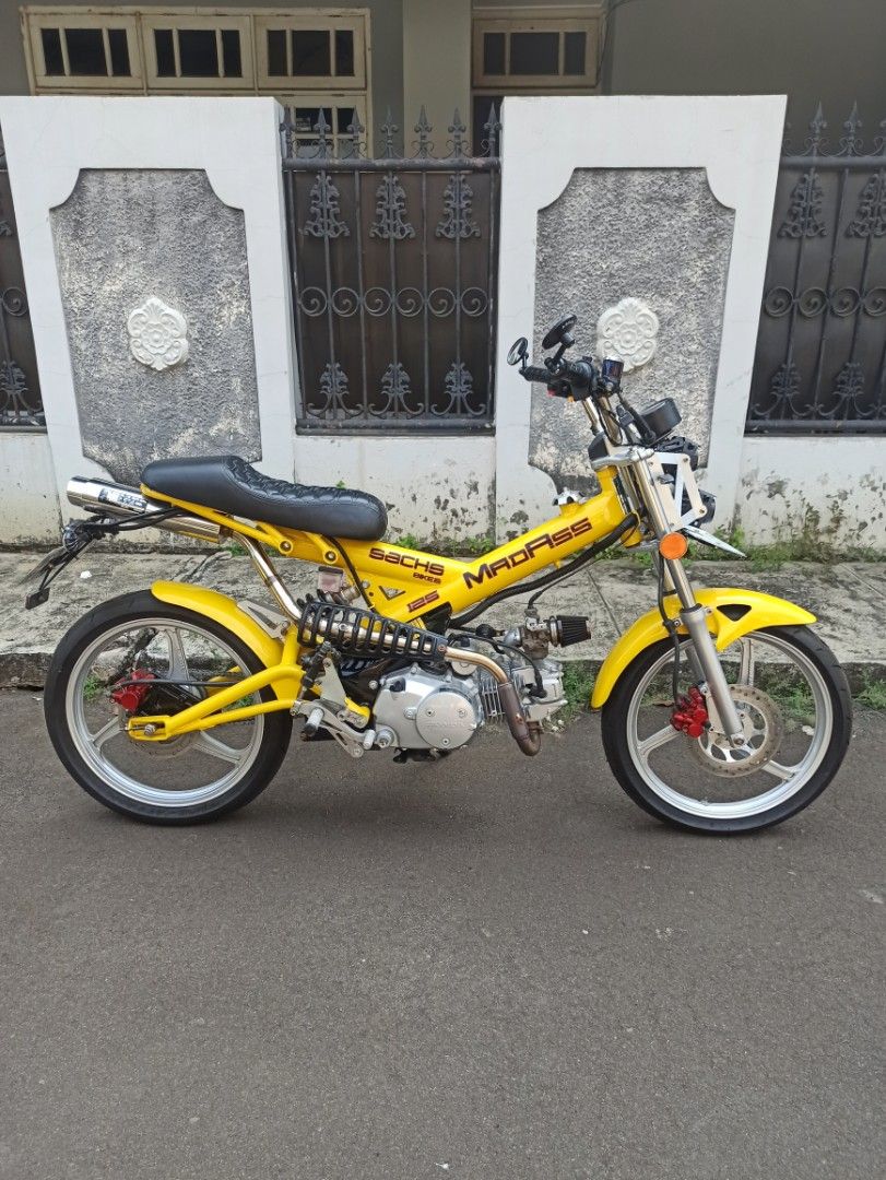 Motor best sale bmx custom