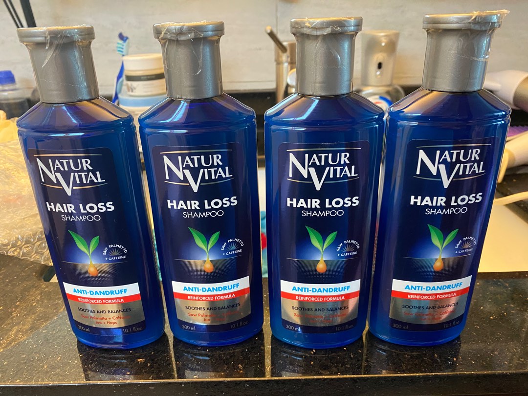 Natur Vital Hair Loss Shampoo, Beauty & Personal Care, Hair on Carousell