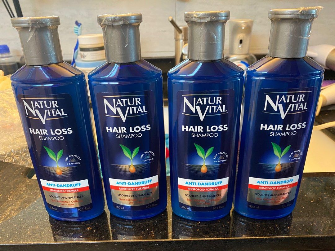 Natur Vital Hair Loss Shampoo, Beauty & Personal Care, Hair on Carousell
