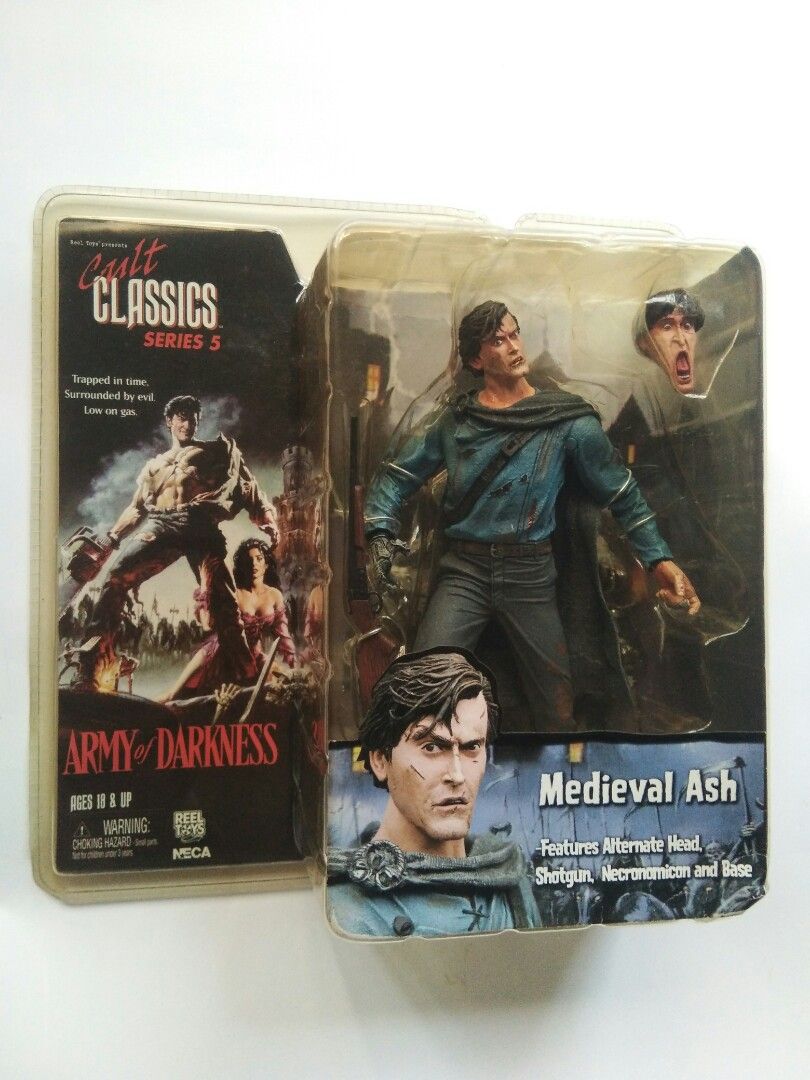 NECA Cult Classics S5 Army Of Darkness Medieval Ash Hobbies