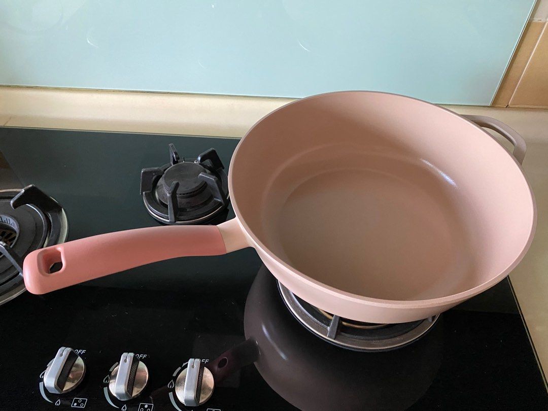 NEOFLAM Sherbet Wokpan 30cm NonStick Xtrema Ceramic Coating