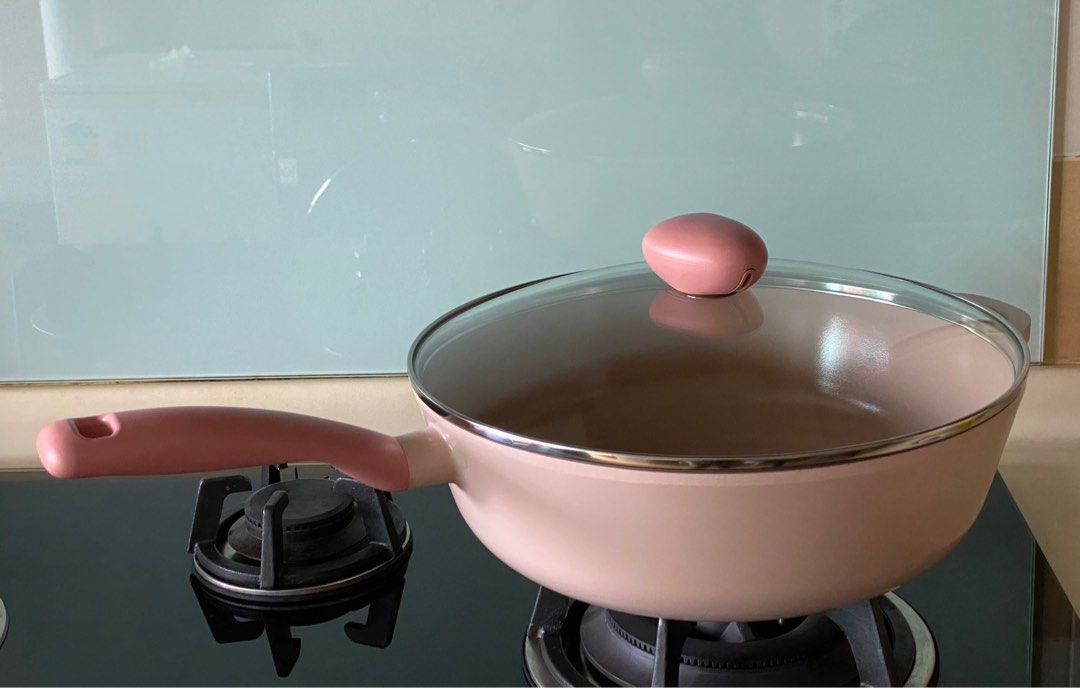 NEOFLAM Sherbet Wokpan 30cm NonStick Xtrema Ceramic Coating