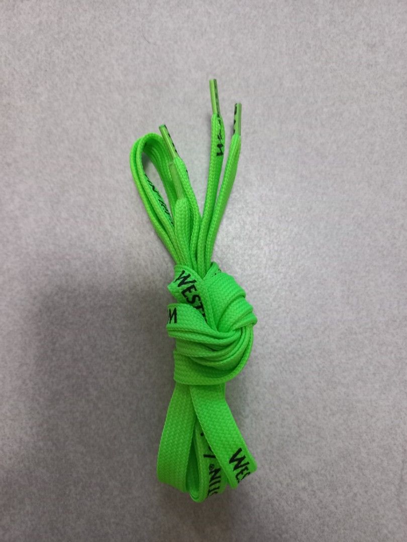 Neon green outlet shoelaces