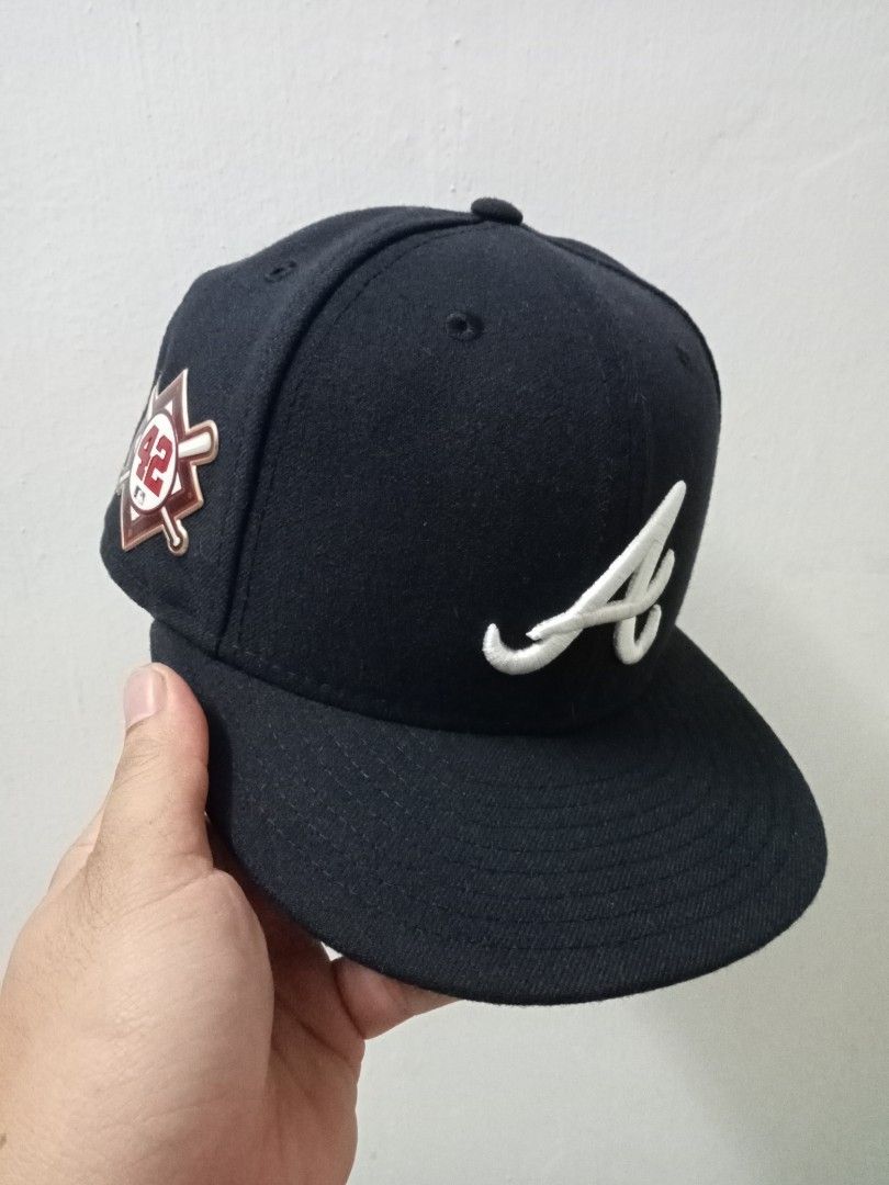 New Era Men's Navy, Red Atlanta Braves 2023 Jackie Robinson Day