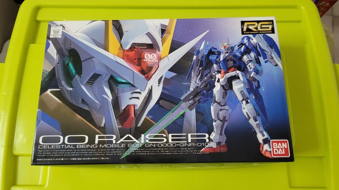 New] Rg Gundam Oo Raiser, Hobbies & Toys, Toys & Games On Carousell