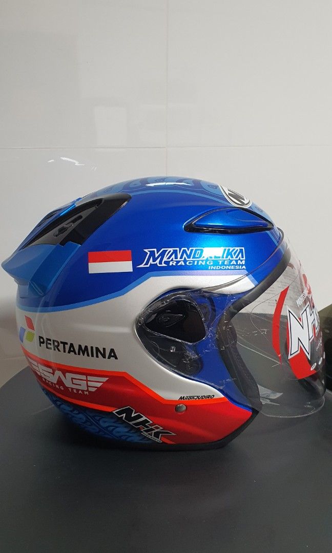 NHK helmet special edition, Motorcycles, Motorcycle Apparel on Carousell
