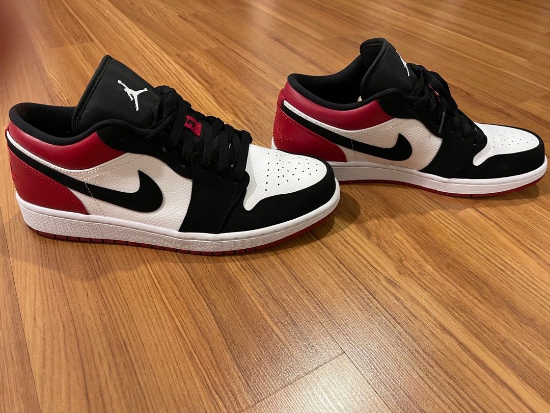 aj1 low black and white