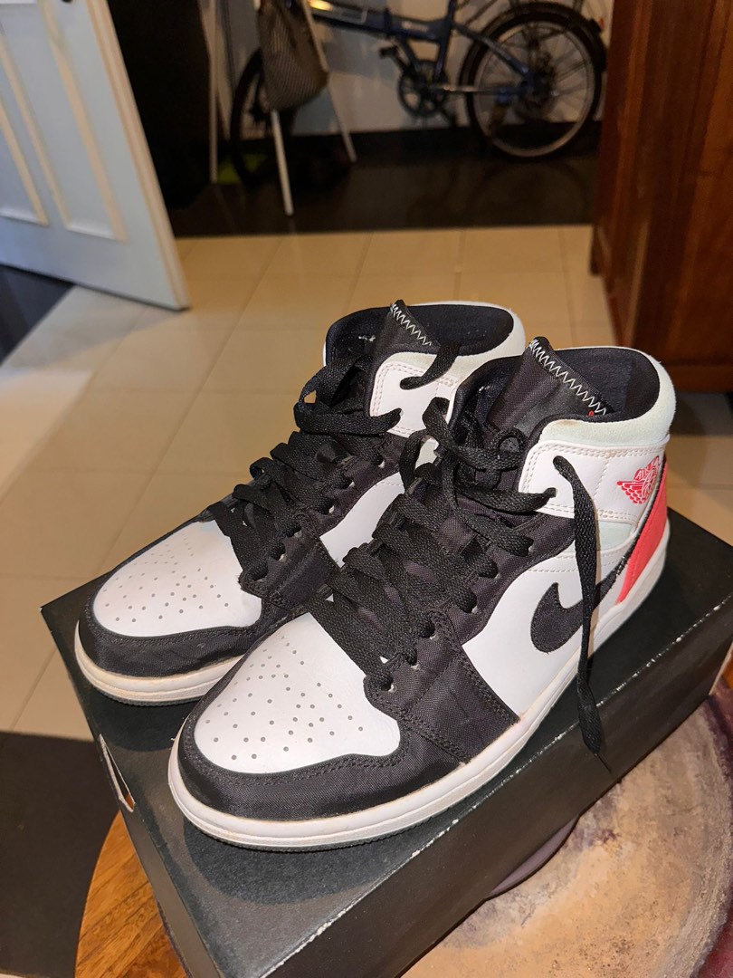 Nike air jordan mid red online