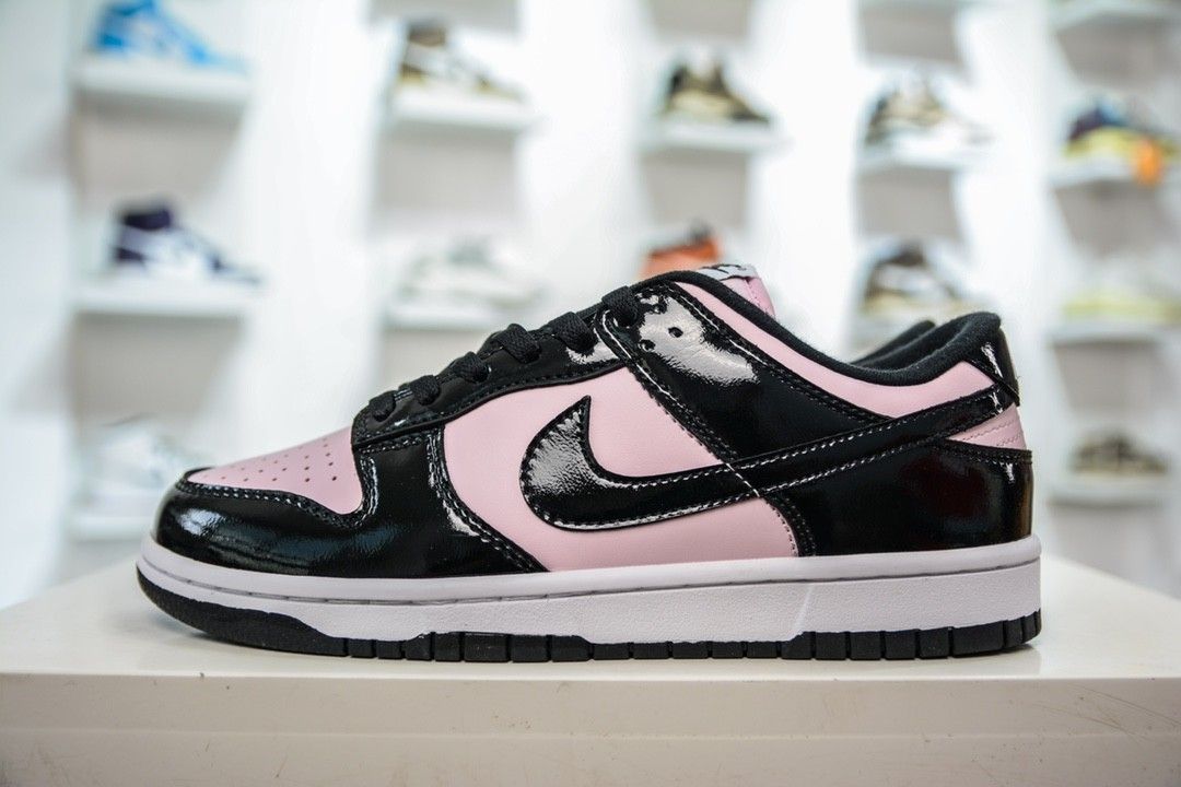 black pink foam dunk
