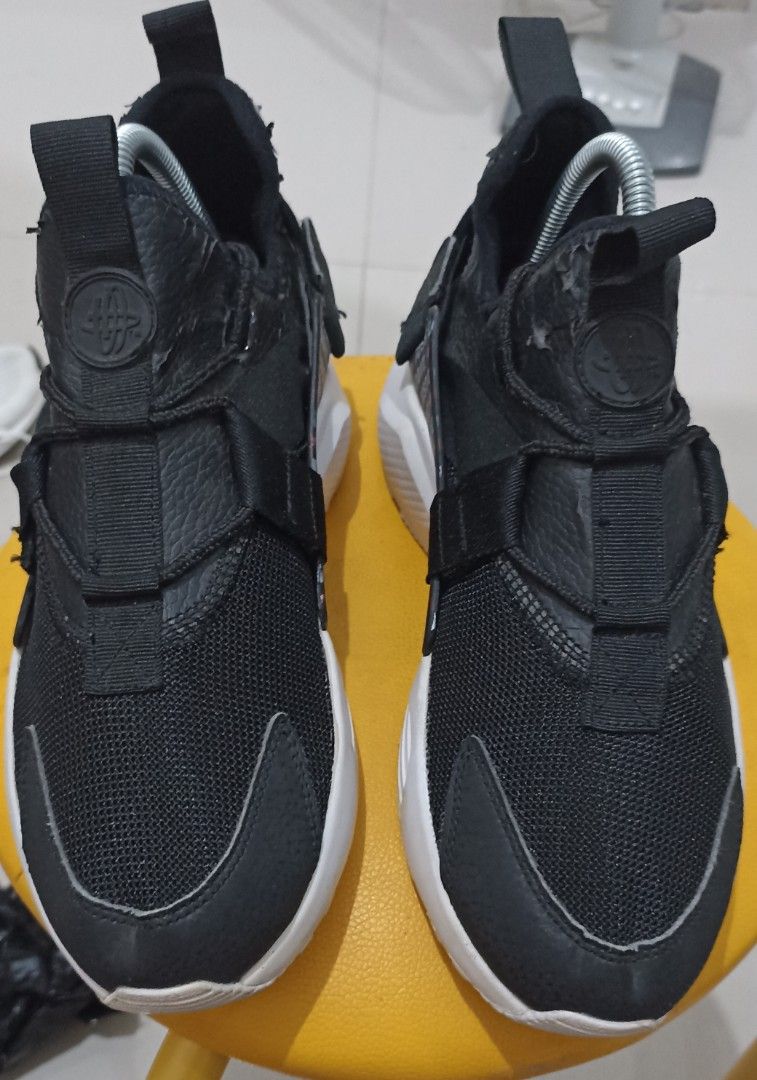 nike air huarache just do it black