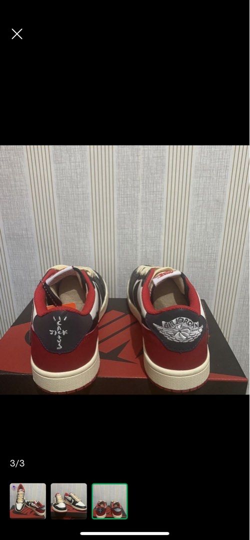 air jordan travis scott red