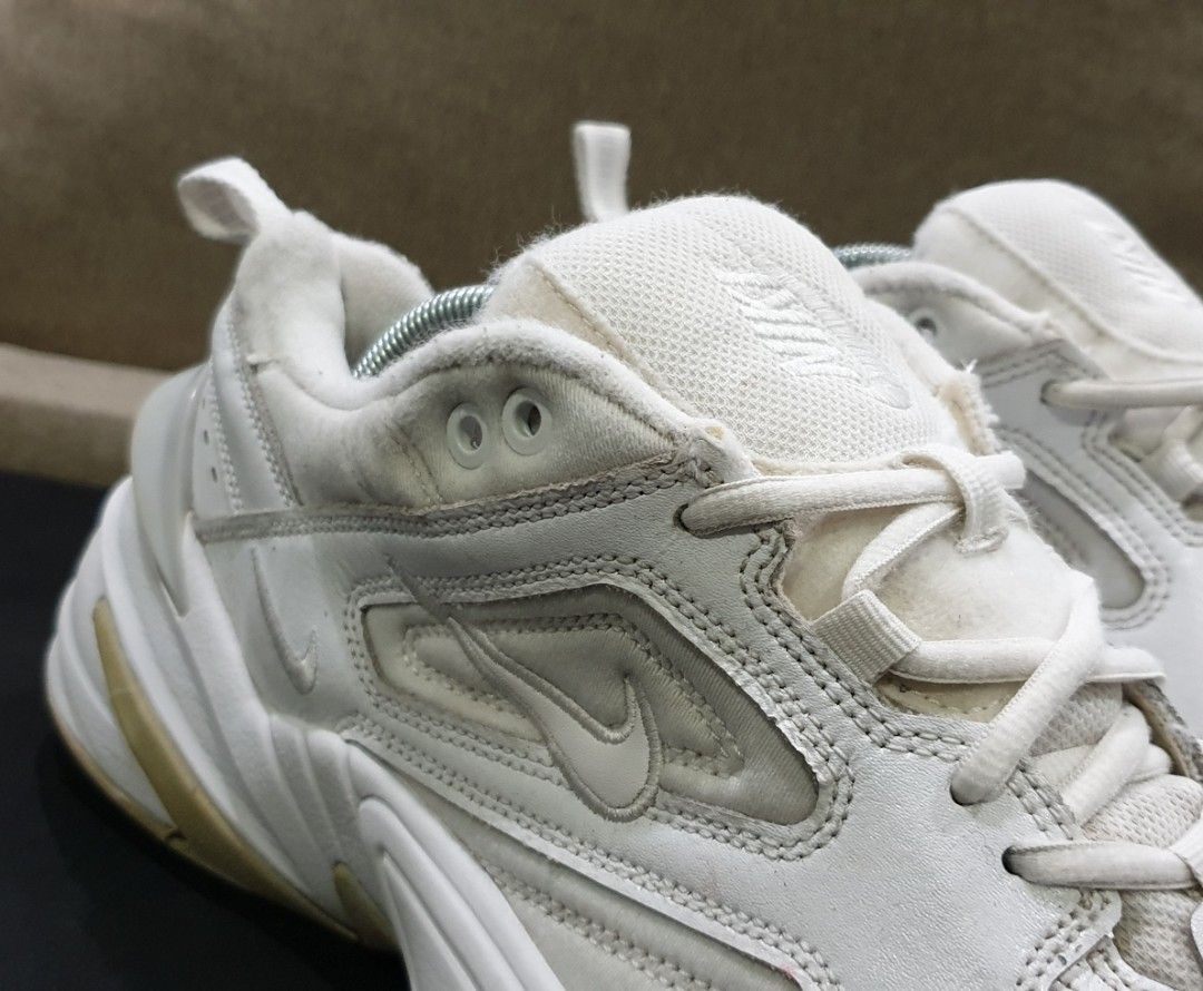 Nike tekno sales white pure platinum