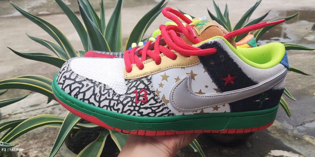 Nike sb what the dunk on Carousell