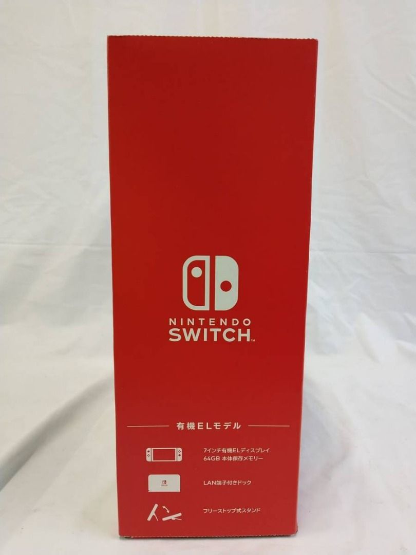 Nintendo Switch（有機EL 型號）Joy-Con (L) / (R) 白色, 電子遊戲