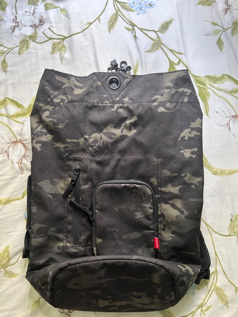 Nixon Origami black multicam backpack new Women s Fashion Bags