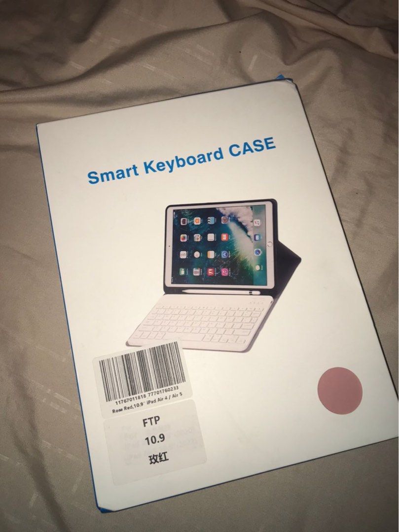 NIXXOS SMART KEYBOARD PINK KEYBOARD FOR IPAD AIR 4 IPAD AIR 5