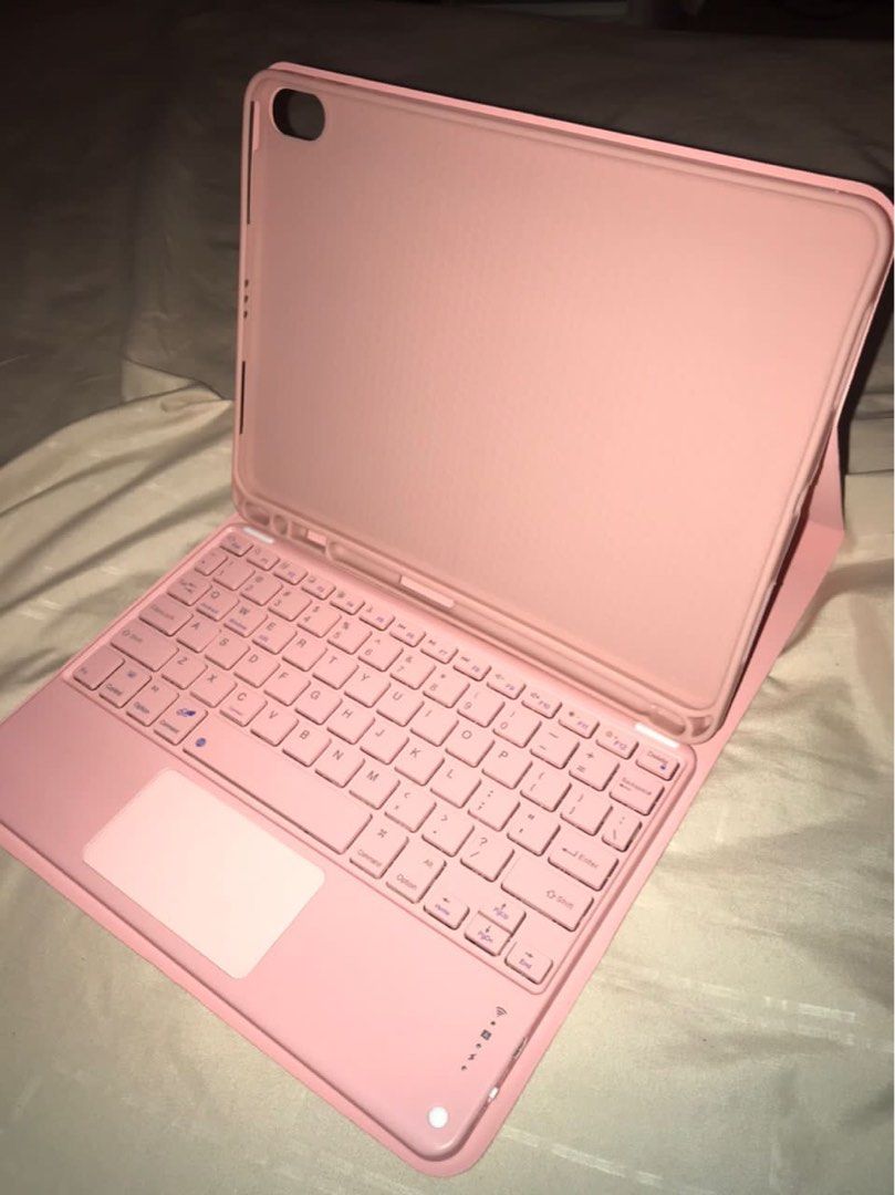 NIXXOS SMART KEYBOARD PINK KEYBOARD FOR IPAD AIR 4 IPAD AIR 5