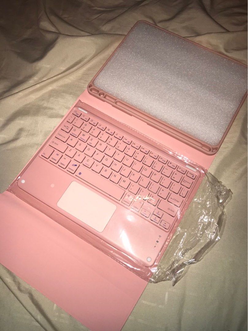 NIXXOS SMART KEYBOARD PINK KEYBOARD FOR IPAD AIR 4 IPAD AIR 5