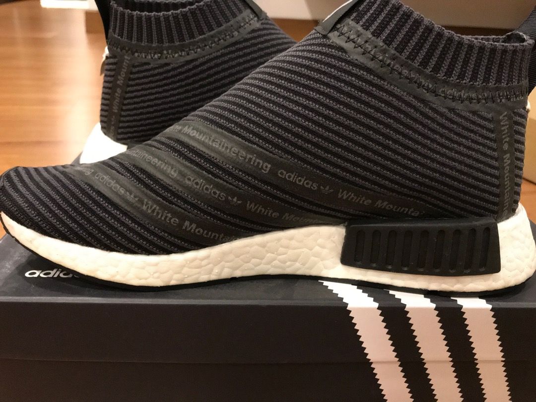 NMD City Sock x White Mountaineering Men s Fashion Footwear