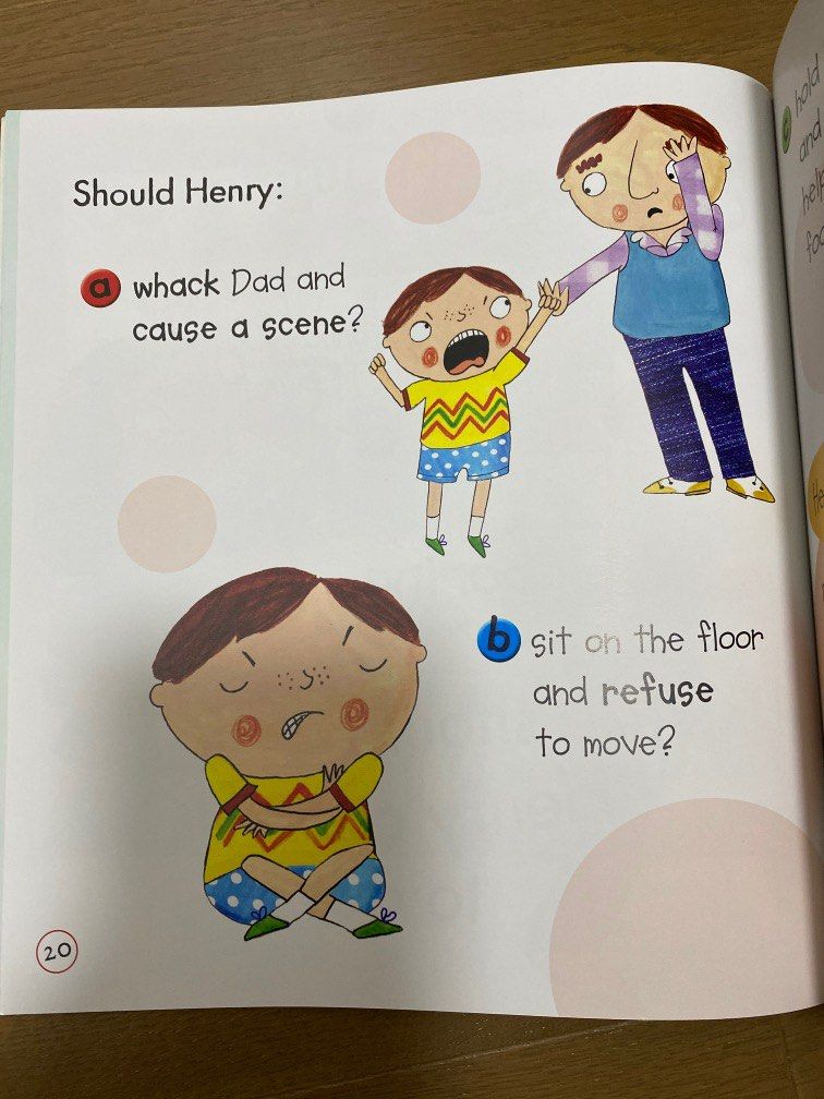 No hitting, Henry, Hobbies & Toys, Books & Magazines, Children's Books