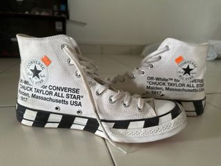 Converse x top off white singapore