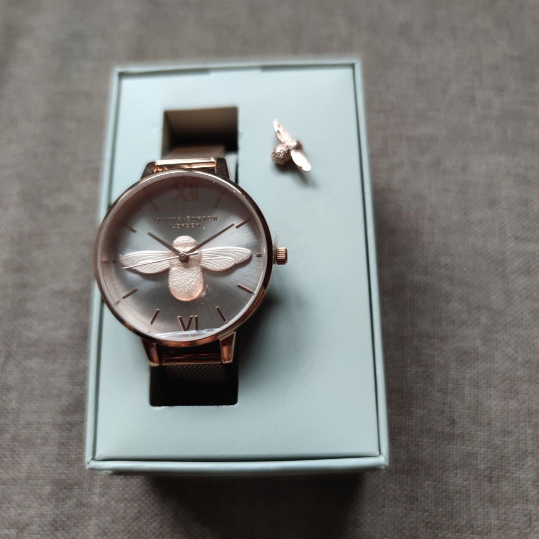 Olivia burton bee brooch best sale