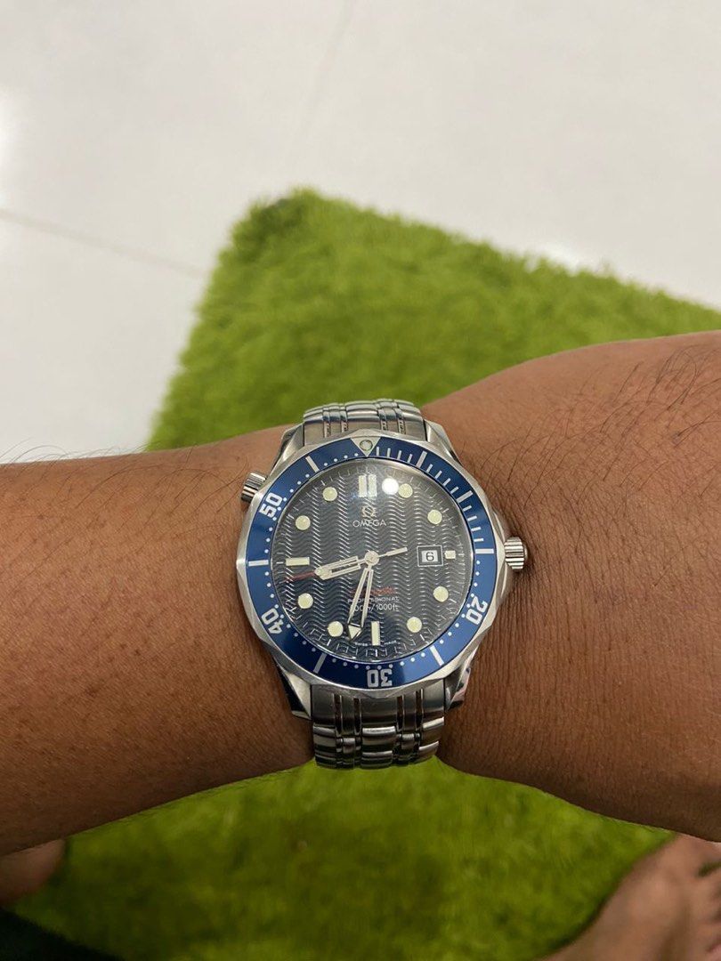Omega seamaster 300m quartz 41mm store