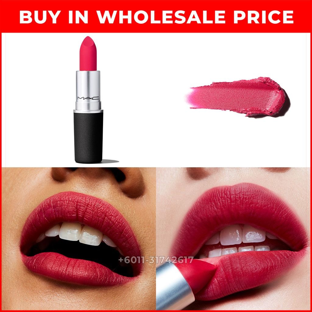 [ORIGINAL] MAC POWDER KISS LIPSTICK (306 Shocking Revelation), Beauty