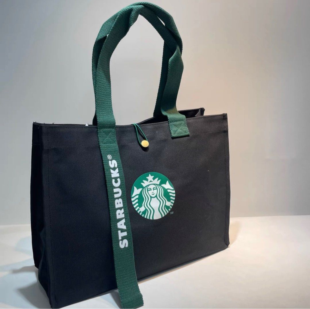 Starbucks canvas tote bag on sale