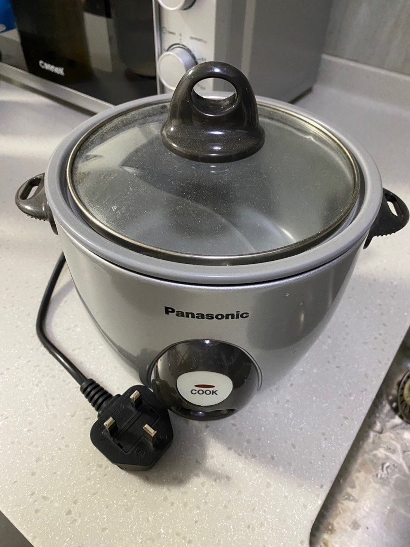 Panasonic rice cooker/steamer 0.6L, TV & Home Appliances, Kitchen