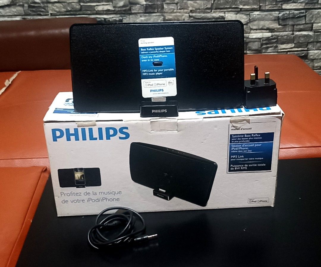 PHILIPS Docking Speaker AD330 05 Audio Soundbars Speakers