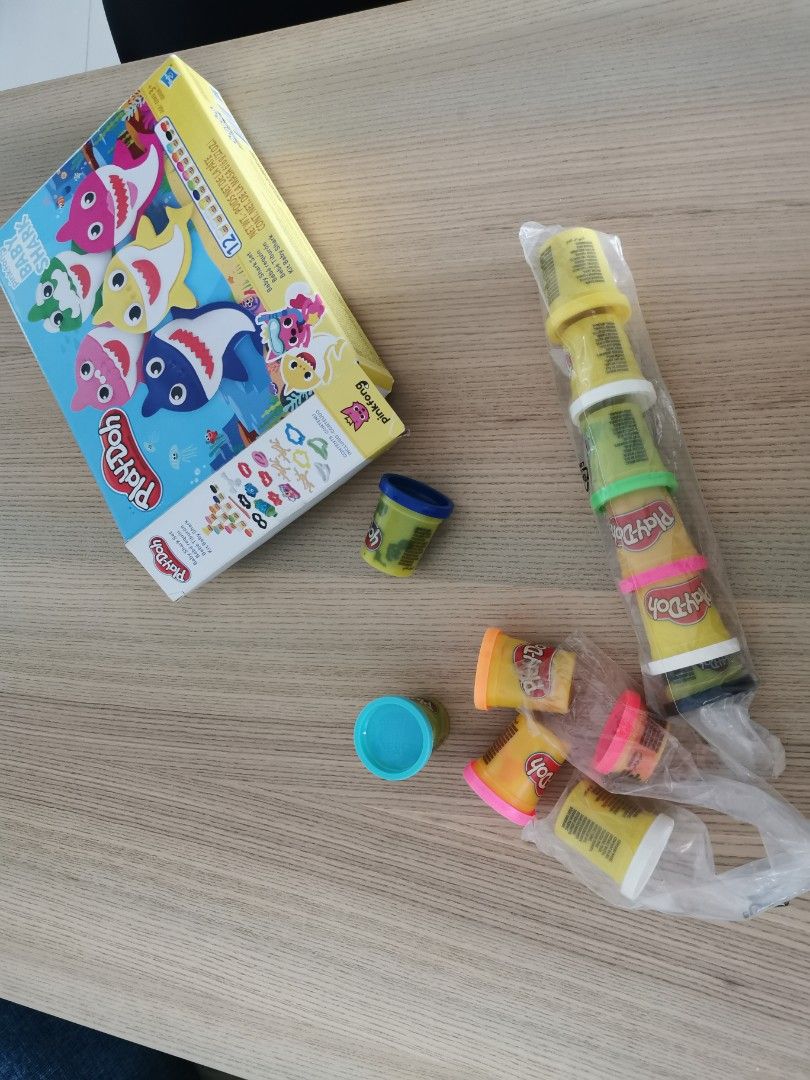 Play Doh Babyshark 12 Colors, Hobbies & Toys, Toys & Games On Carousell