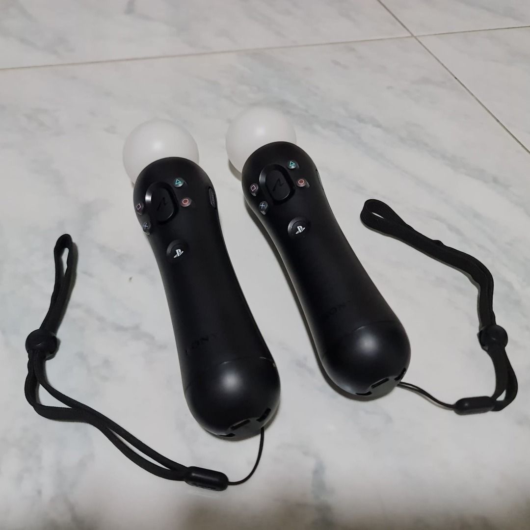 PlayStation Move Motion Controller Twin Pack V2 (PS4/PSVR), Video ...