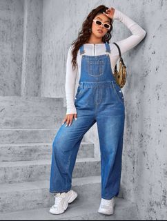 PLUS SIZE DENIM JUMPER NEVER USED
