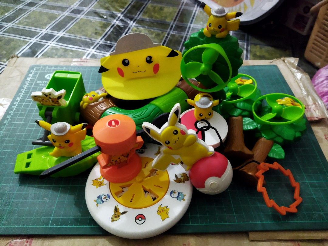 Detective pikachu 2025 mcdonalds toys