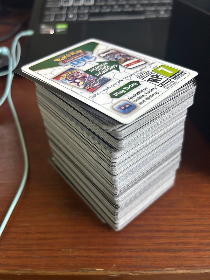 Pokemon tcg code cards bulk, Hobbies & Toys, Toys & Games on Carousell