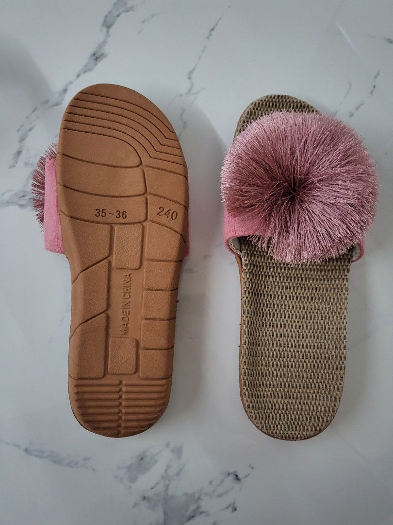 Pom pom tassel sandals online