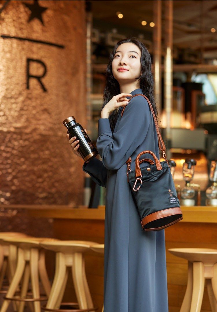 ボタニカルキャンドル バラ かすみ草 ☆ PORTER x STARBUCKS RESERVE