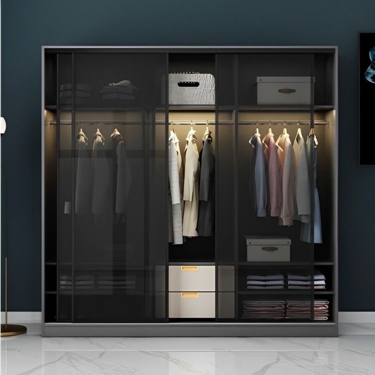 PREMIUM Sliding Wardrobe MATEO, Furniture & Home Living, Furniture ...