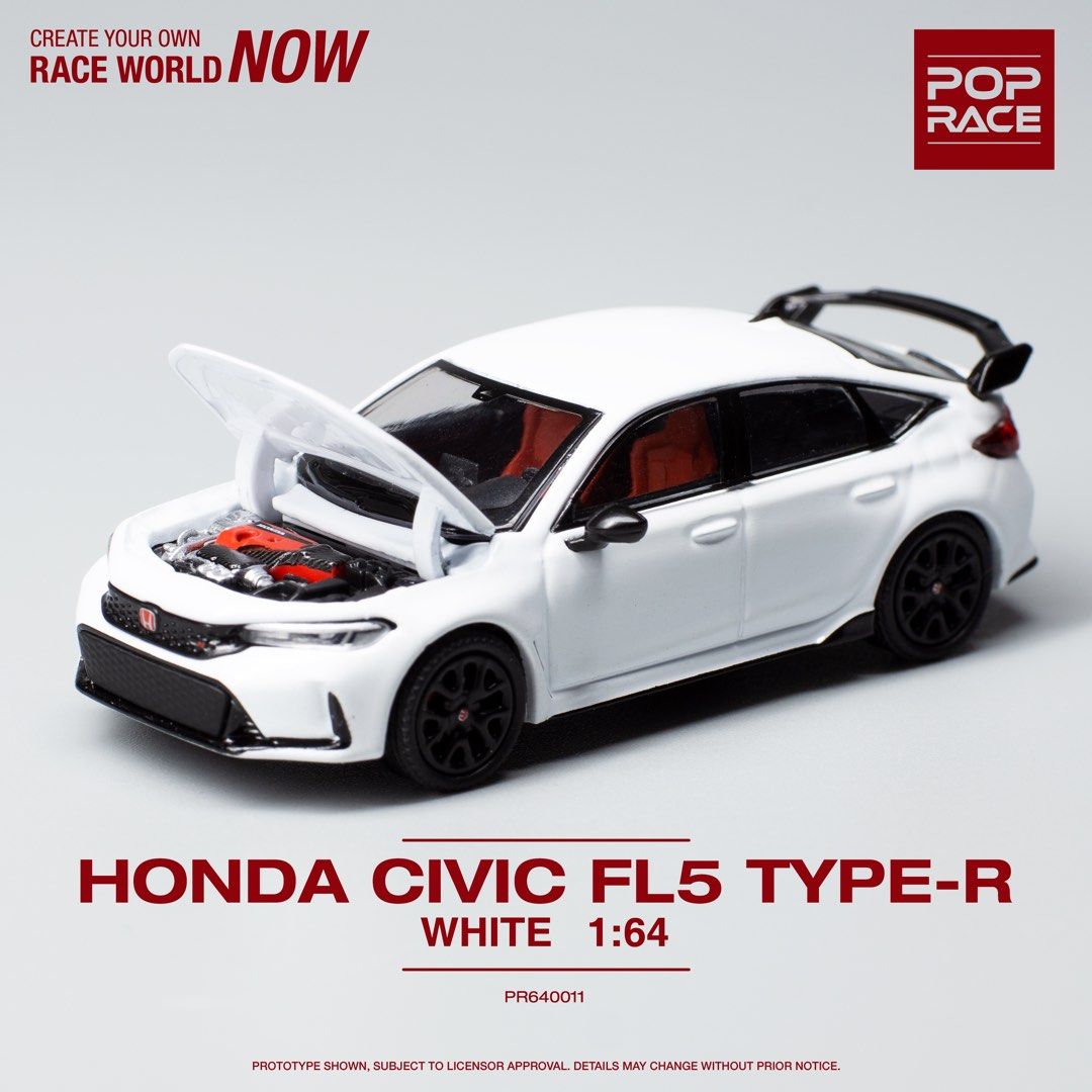 [Pre-Order] Poprace: 1/64 Honda Civic Type R (FL5), Hobbies & Toys ...