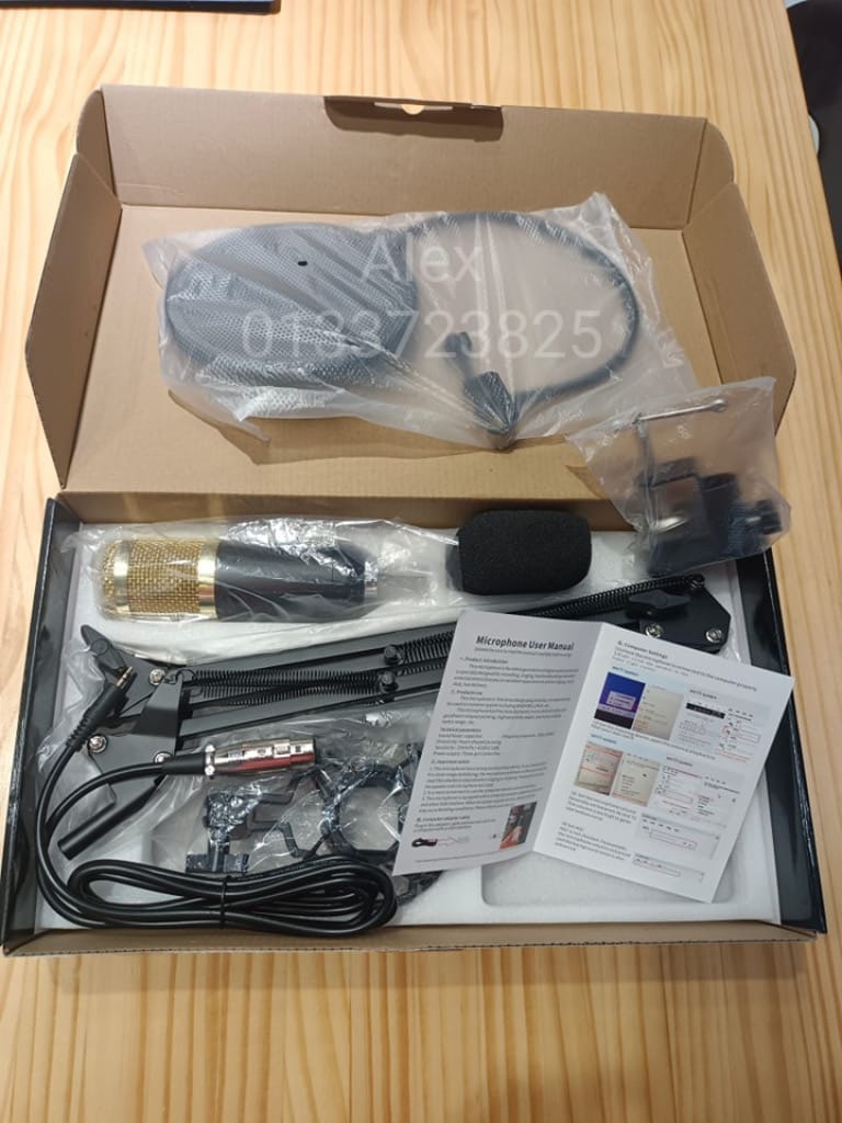 Professional Condenser Microphone With Patented Audio Reference