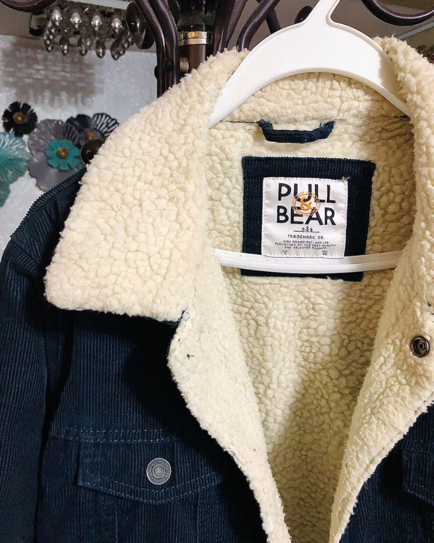 Jean jacket with wool lining mens discount