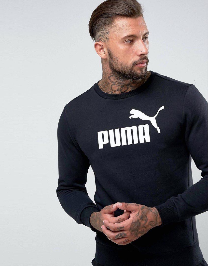Puma no1 crew sweater mens hot sale