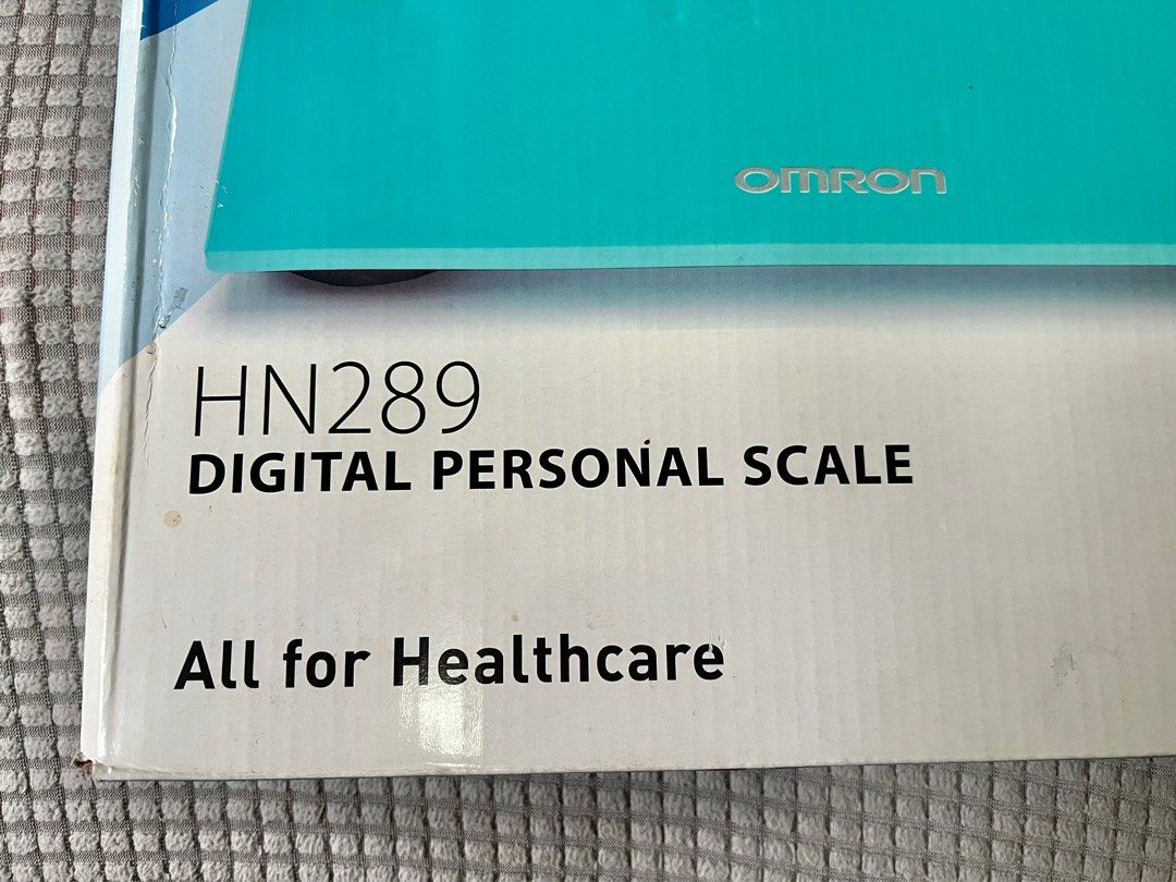 RUSH SALE! Omron HN289 Digital Weighing Scale (Category: Health Monitors & Weighing Scales) located in Rizal. Submitted by wittyb (Listing ID 1237240243, Image 2). Description: Brand: Omron Model: HN289 Digital Weighing Scale *High Quality *100 grams increments *Maximum: 150 kg.